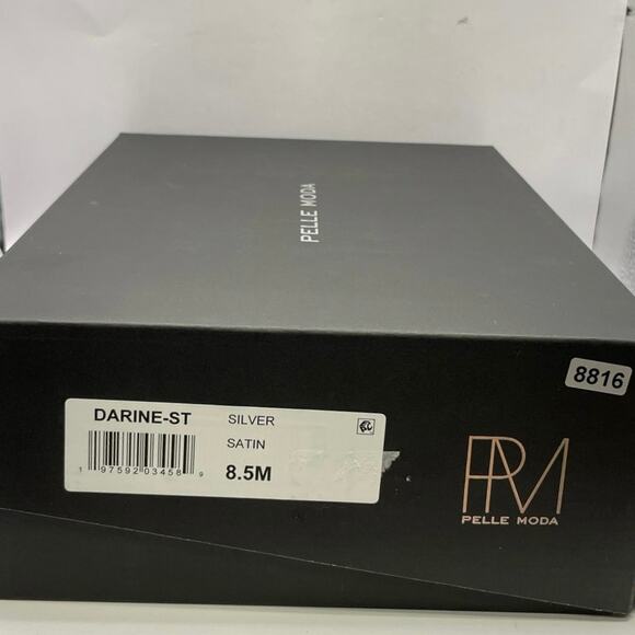 Pelle Moda Blue Strappy Heels - Picture 2 of 5